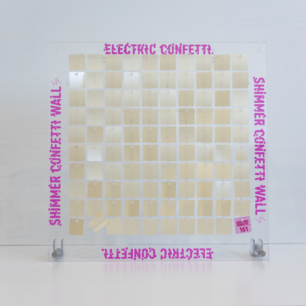 Butter Cream Shimmer Panel 161 Electric-Confetti