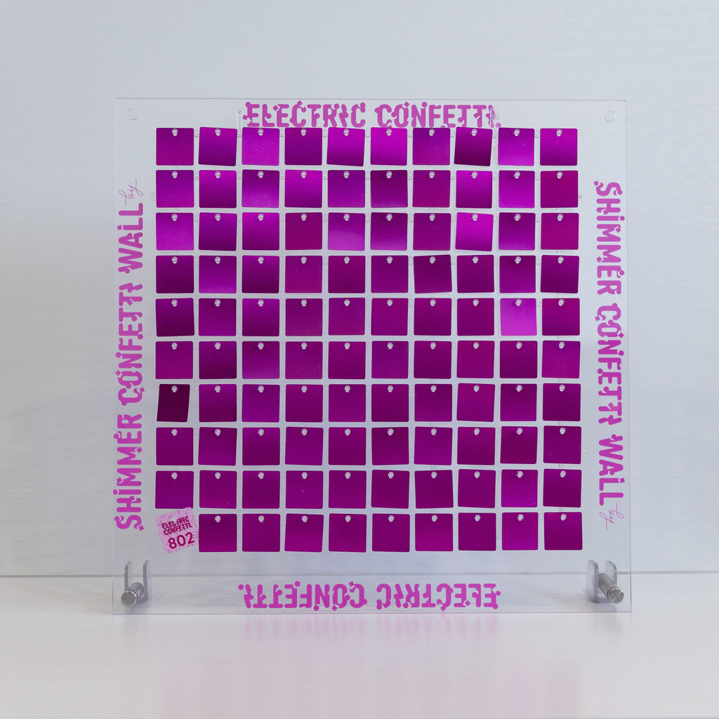 Boysenberry  Shimmer Panel 802 Electric-Confetti
