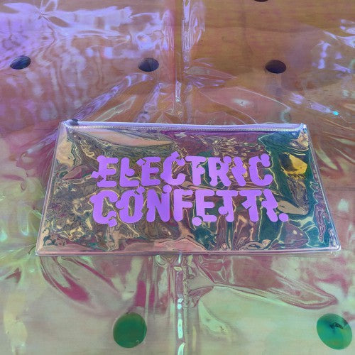 Holographic Pouch Electric-Confetti