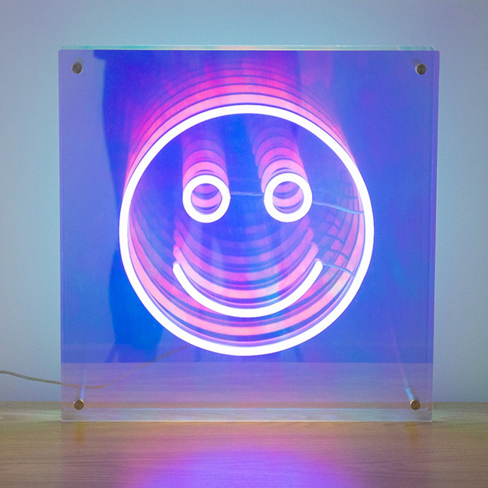 Infinity Neon Smiley Electric-Confetti